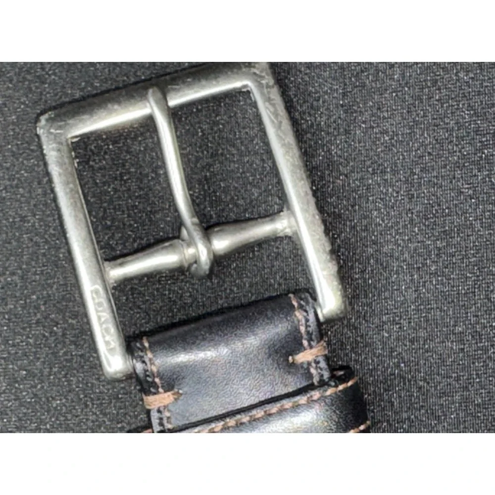 Coach Leather Belt Mens 34